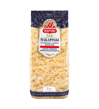 Гребешки макаронные изделия Мартин гр.А, в/с 1кг*10